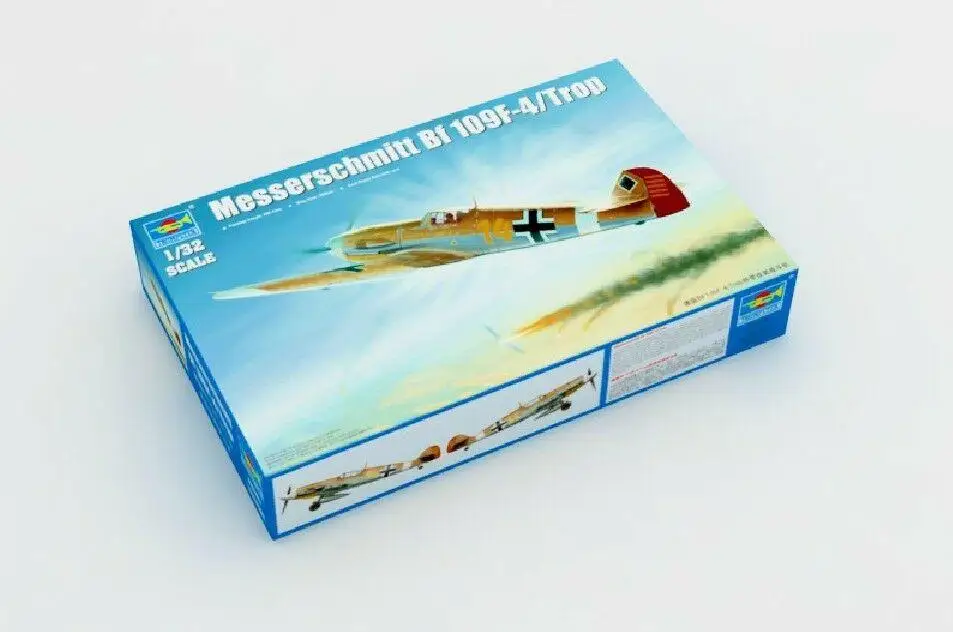 Trumpeter 1/32 02293 Messerschmitt Bf109F 4 слишком модель комплект| |