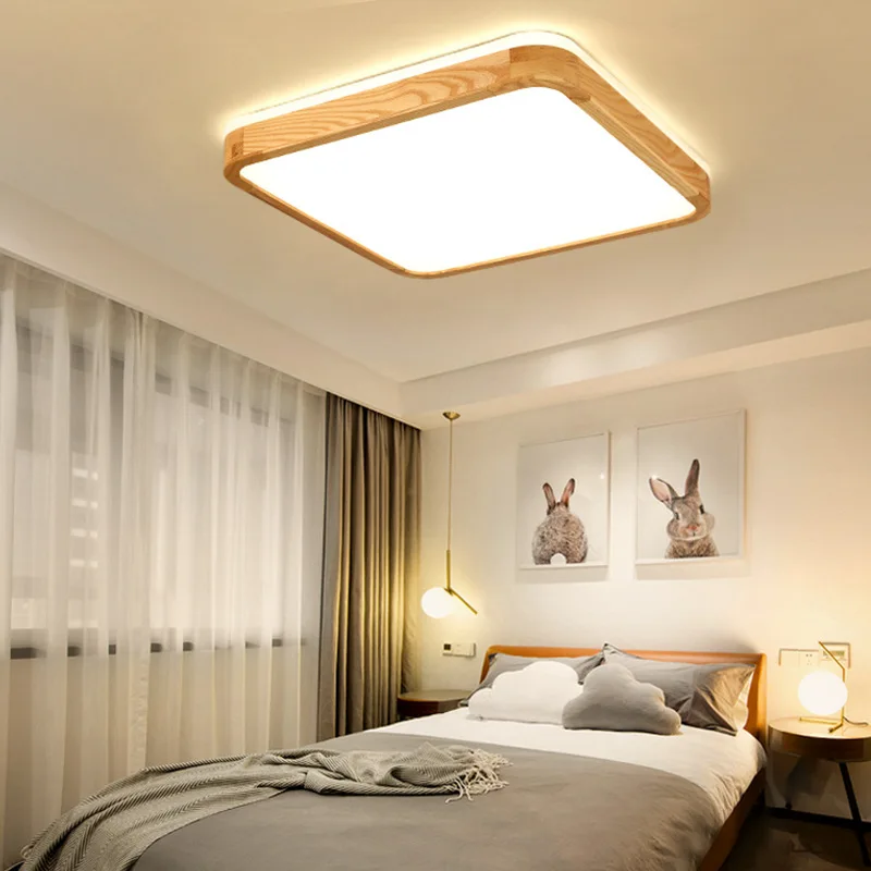 Современная Скандинавская Светодиодная потолочная лампа для гостиной детской