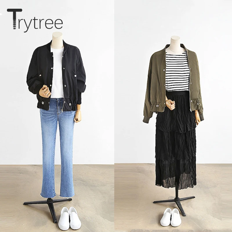 Женское осенне зимнее повседневное пальто Ttytree 2020 Модные свободные топы с