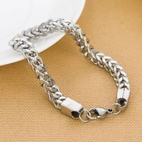 men bracelet gothic style hand chains trend mens chain punk rave party stainless steel accessories goth man bracelets jewelry