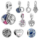 2020New 925 стерлингового серебра в форме единорога Guardian ручной подрходит к оригиналу 3 мм, браслет на запястье, для женщин, модное платье на день рождения, ювелирное изделие, подарок