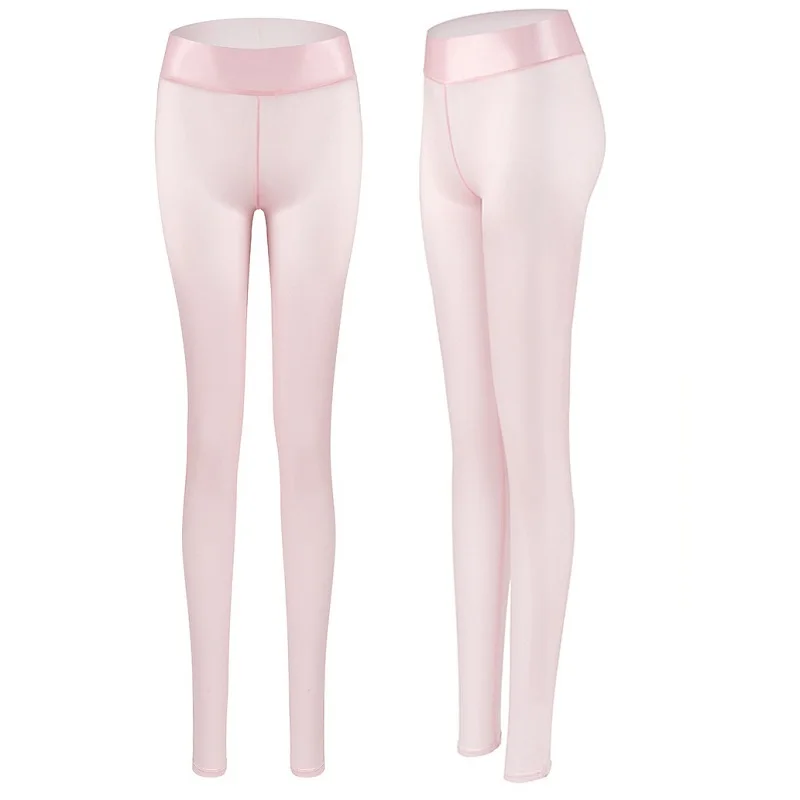 Сексуальные Блестящие Брюки-карандаш с бёдрами масляные гроздные Капри