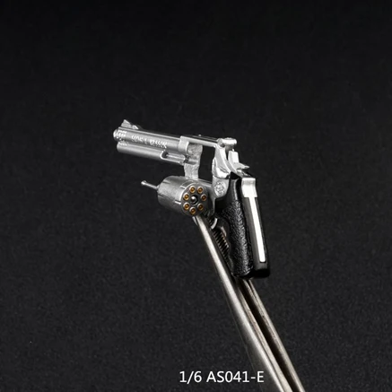 E AS04 1:6 фигурка солдата сцена аксессуары M& P револьвер оружие Модель 6 стилей для 12 дюймов Solider фигурка - Цвет: E