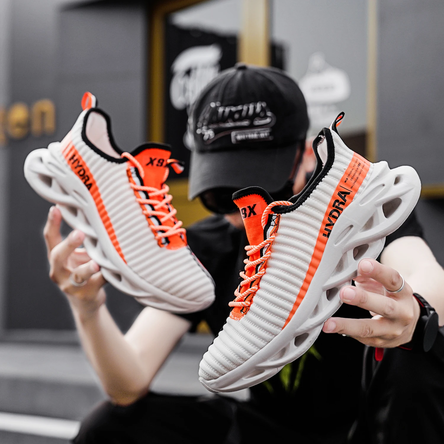 Кроссовки женские для влюбленных модная Повседневная дышащая обувь плоская