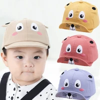 baby toddler baseball cap infant cartoon cute casual outdoor adjustable sun hat with ears