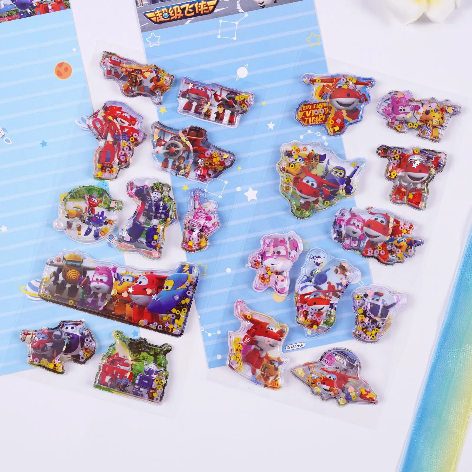 

1pcs/lot Super Flying Man Japanese Stationery Sticker Pack Stickers Stationery
