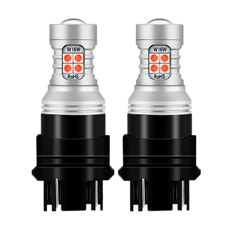 

Лампа светодиодная Canbus для JEEP Wrangler JK Grand Cherokee, 2 шт., 3157, 3057, T25, P27/7 Вт