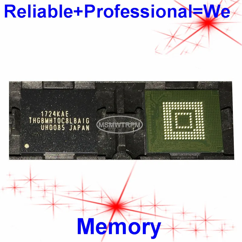THGBMHT0C8LBAIG BGA153Ball EMMC 128GB мобильный телефон памяти новый оригинальный и вторая рука