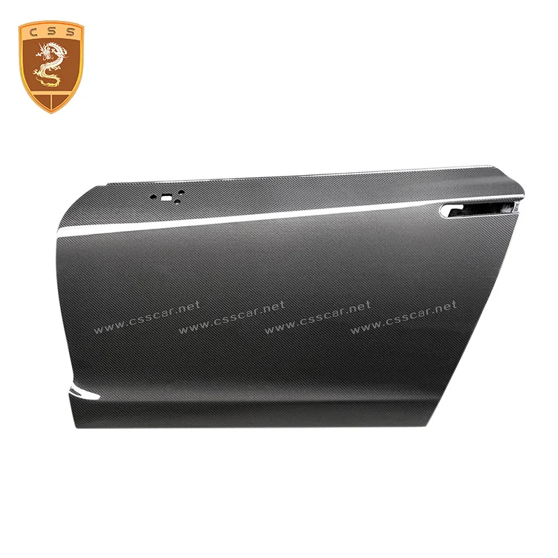 CSSCAR горячая Распродажа сухое углеродное волокно Автомобильная Дверная панель для NISSAN GTR R35 CBA OEM стиль Автомобильная внешняя Дверная панель отделка 2010-up