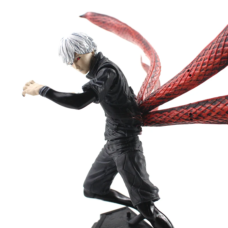 17 см с надписью «Tokyo Ghoul Ken Kaneki игрушки McFarlane фигурка манга Японская статуэтка из ПВХ Рисунок с надписью «Tokyo Ghoul статуэтки коллекционные модели игрушки