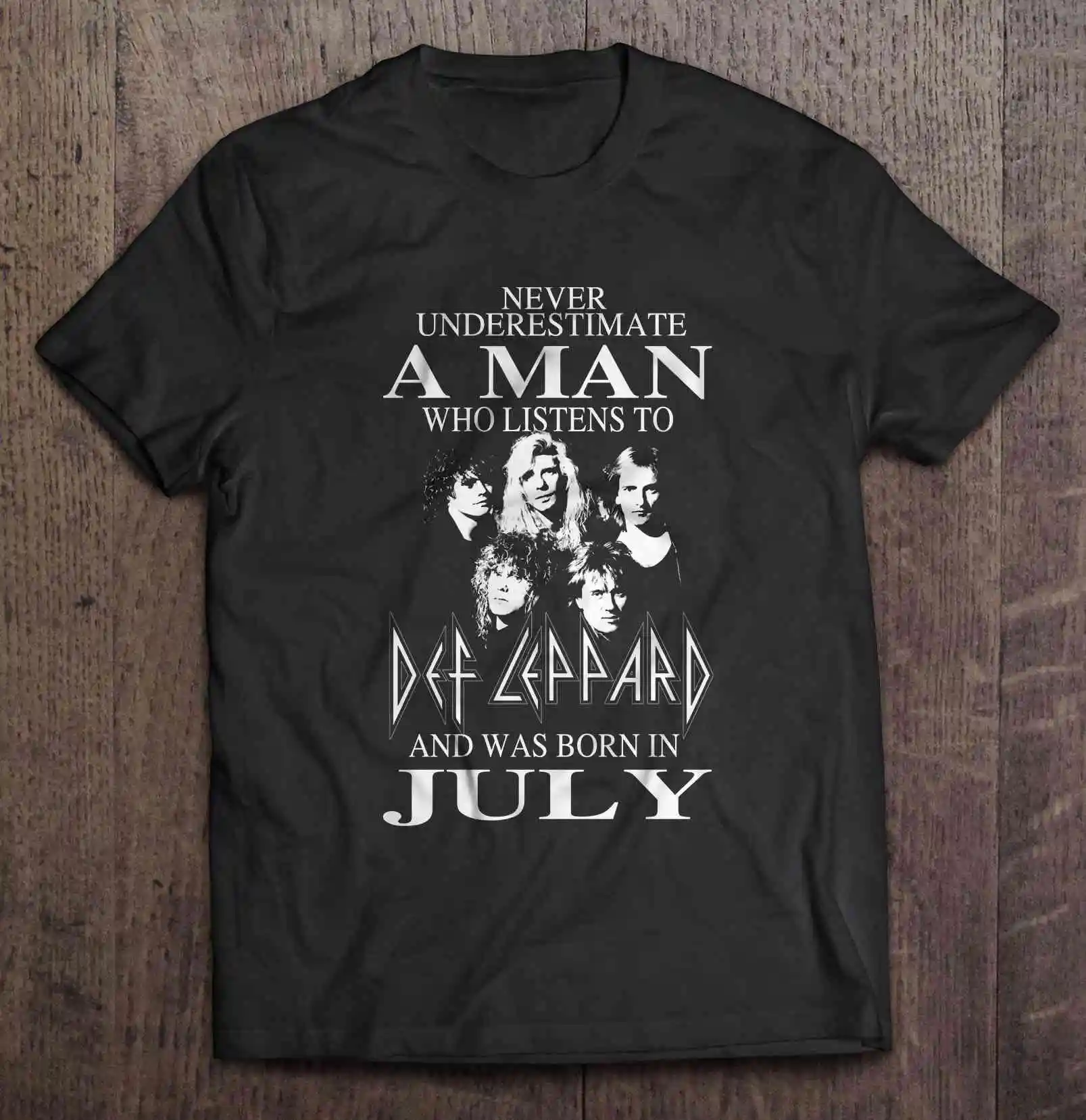 Никогда не недооценивайте человека который выслушивает Def Leppard и рожден в