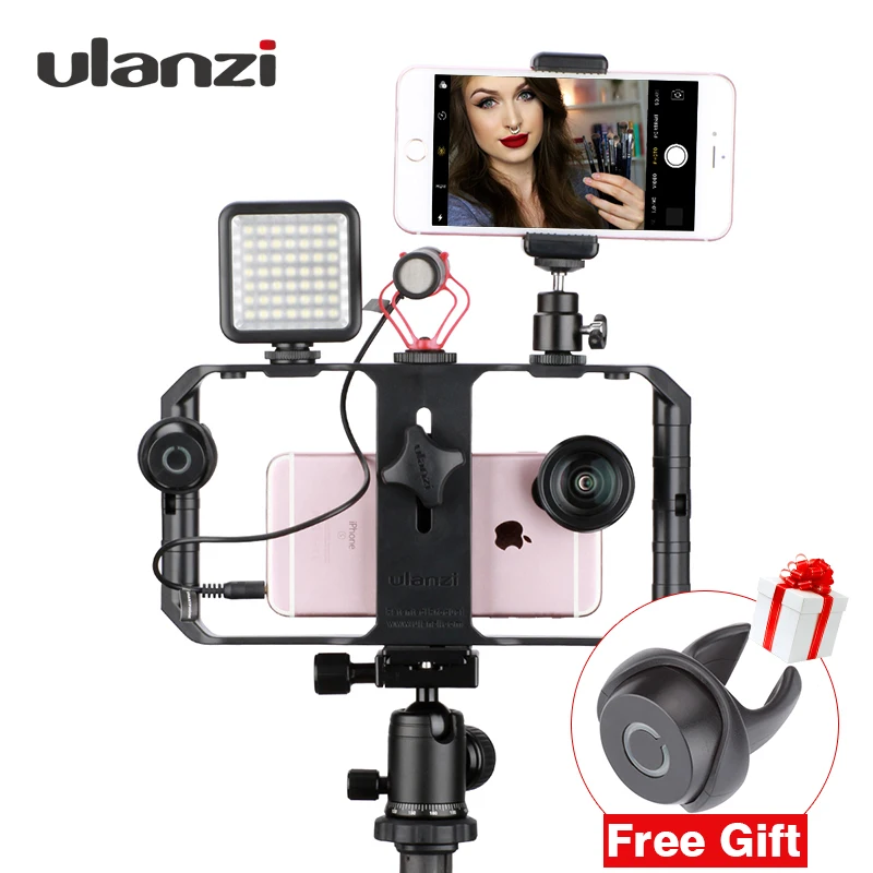 Чехол Ulanzi U Rig Pro для смартфона и видеосъемки с креплением на башмаке пленочным