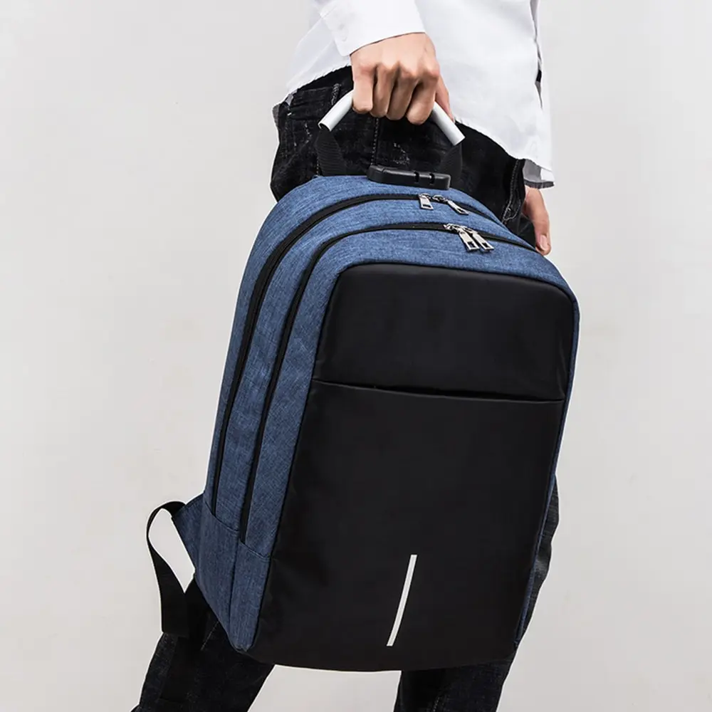 Многофункциональный Оксфордский рюкзак для ноутбука Противоугонный большой