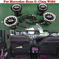 for mercede benz g class w464 car 864 colors ambient light g63 g500 g550 front ac condition air outlet turbo decorative trim