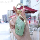 ТПУ чехол для автомобильного ключа дистанционного управления чехол для Roewe I5 RX3 RX5 2017 2019 для MG ZS автостайлинг протектор Аксессуары Брелок