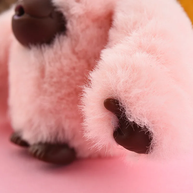 Новинка мультяшный помпон Горилла брелки для женщин милые плюшевые куклы