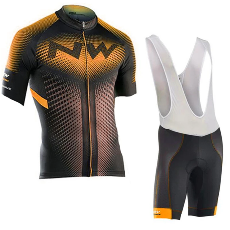 Bib Cycling Set Northwave Nw летний комплект из Джерси для велоспорта, дышащая одежда для горного велосипеда, одежда для горного велосипеда, одежда для велоспорта - Цвет: Bib Cycling Set