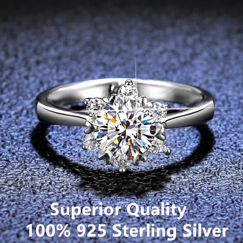 

925 г., серебристая подкладка, серебристая подкладка, модная женская подкладка, 1 карат, алмазная подкладка, флоко, нержавеющая сталь, диаметр ...