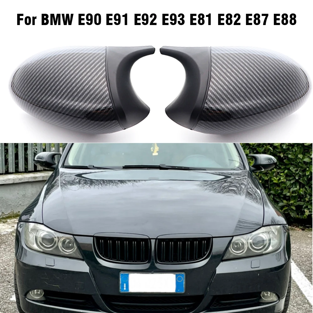 Заднее зеркало заднего вида крышки для Bmw E81 E82 E87 116i 118i 120i E88 E90 E912008 2011 320i 330i 330d