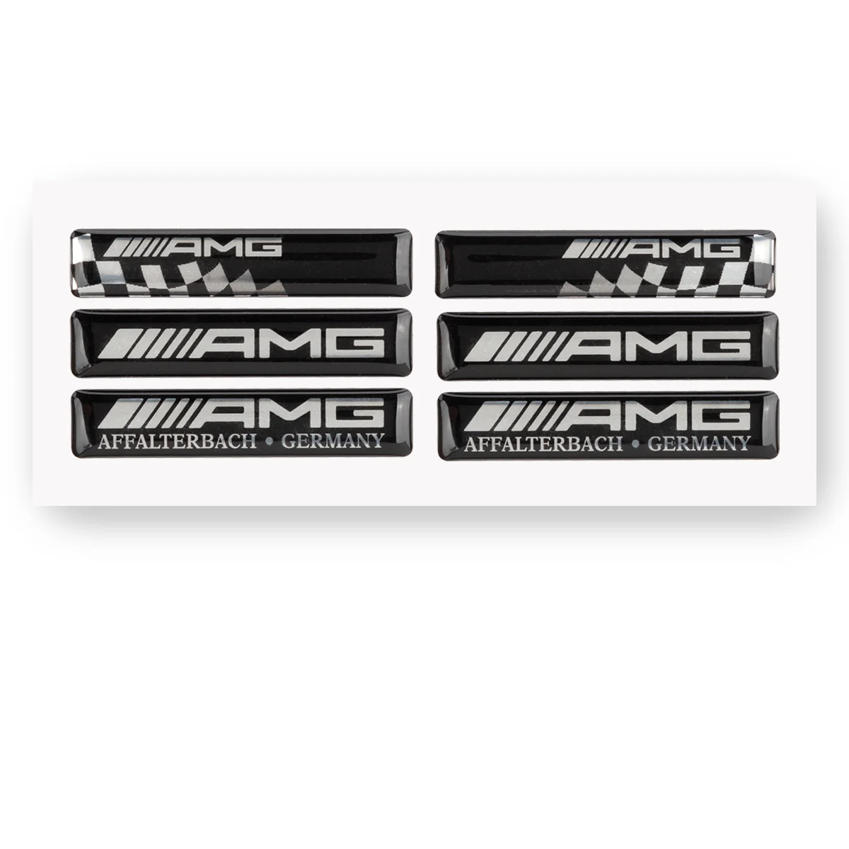 Набор стикеров AMG 3D DROP 6 LI | Автомобили и мотоциклы