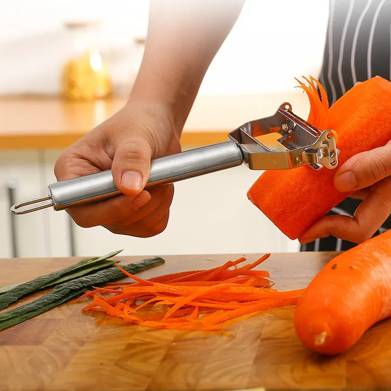 Терка из высококачественной нержавеющей стали для чистки картофеля огурца