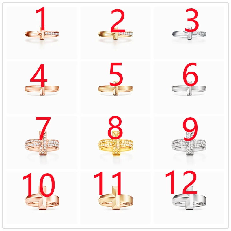 

S925 Sterling Silver Romance Love Exclusive Sale Rings Women Original Logo 1: 1 FineWorkmanship Jewelry Valentine Gift