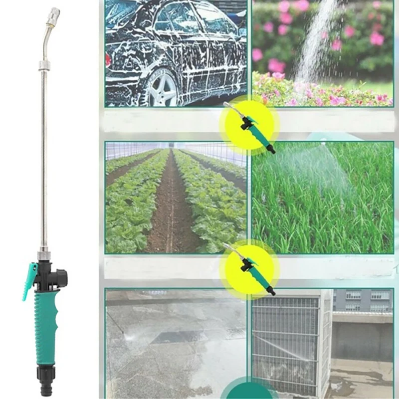 2In1 High Pressure Power Water-Gun Car Cleaning-Gun Hose Wand Nozzle Sprayer Watering Spray Sprinkler Cleaning Tool | Автомобили и