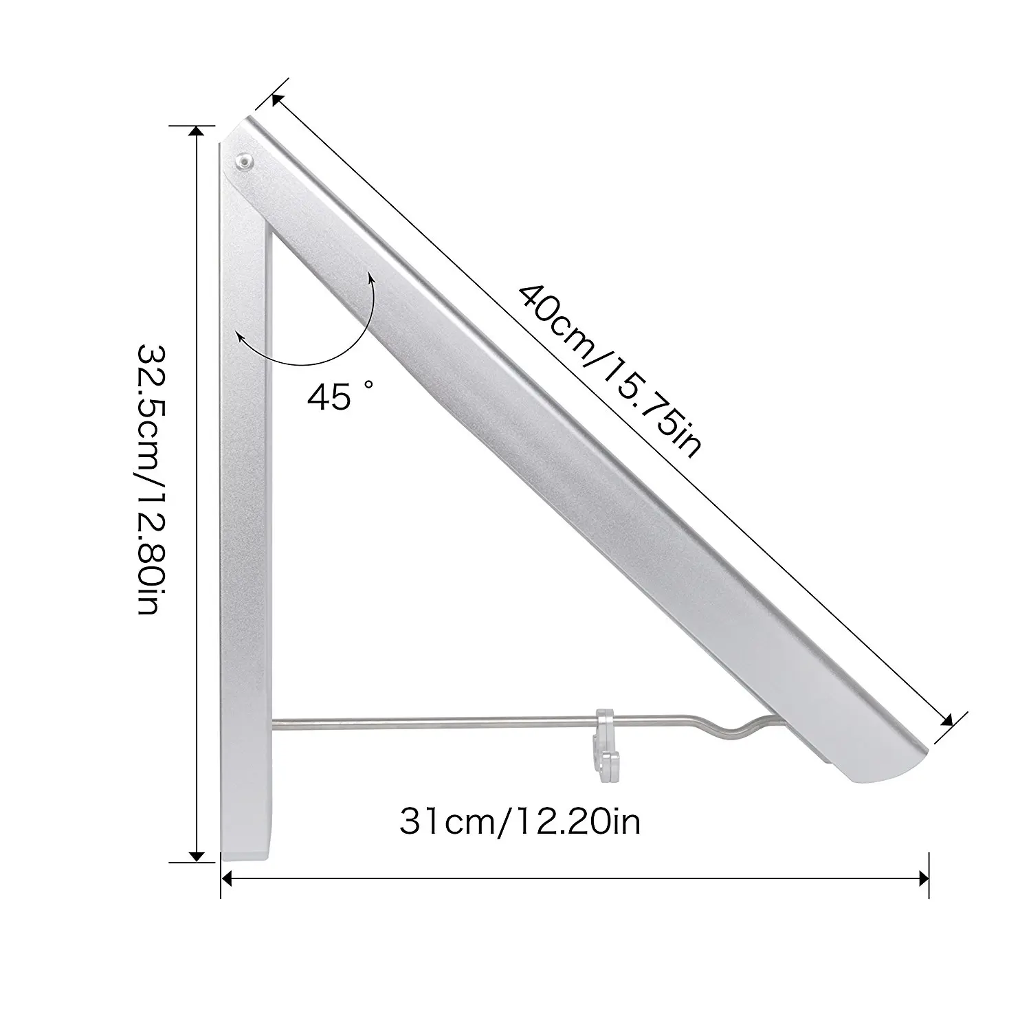 

Wall Mounted Clothes Airer Washing Line Coat Shirt Dryer Folding/Pull out Wall Hanger Space Saving Clothes Cupboard Storage rack