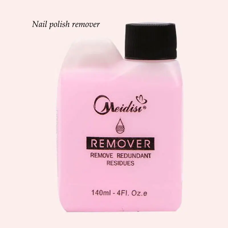 Nail Art Crystal Liquid Pen Wash Nail Polish Remover Resurrection Water Diluent Gel Water Manicure 140ml Bottled