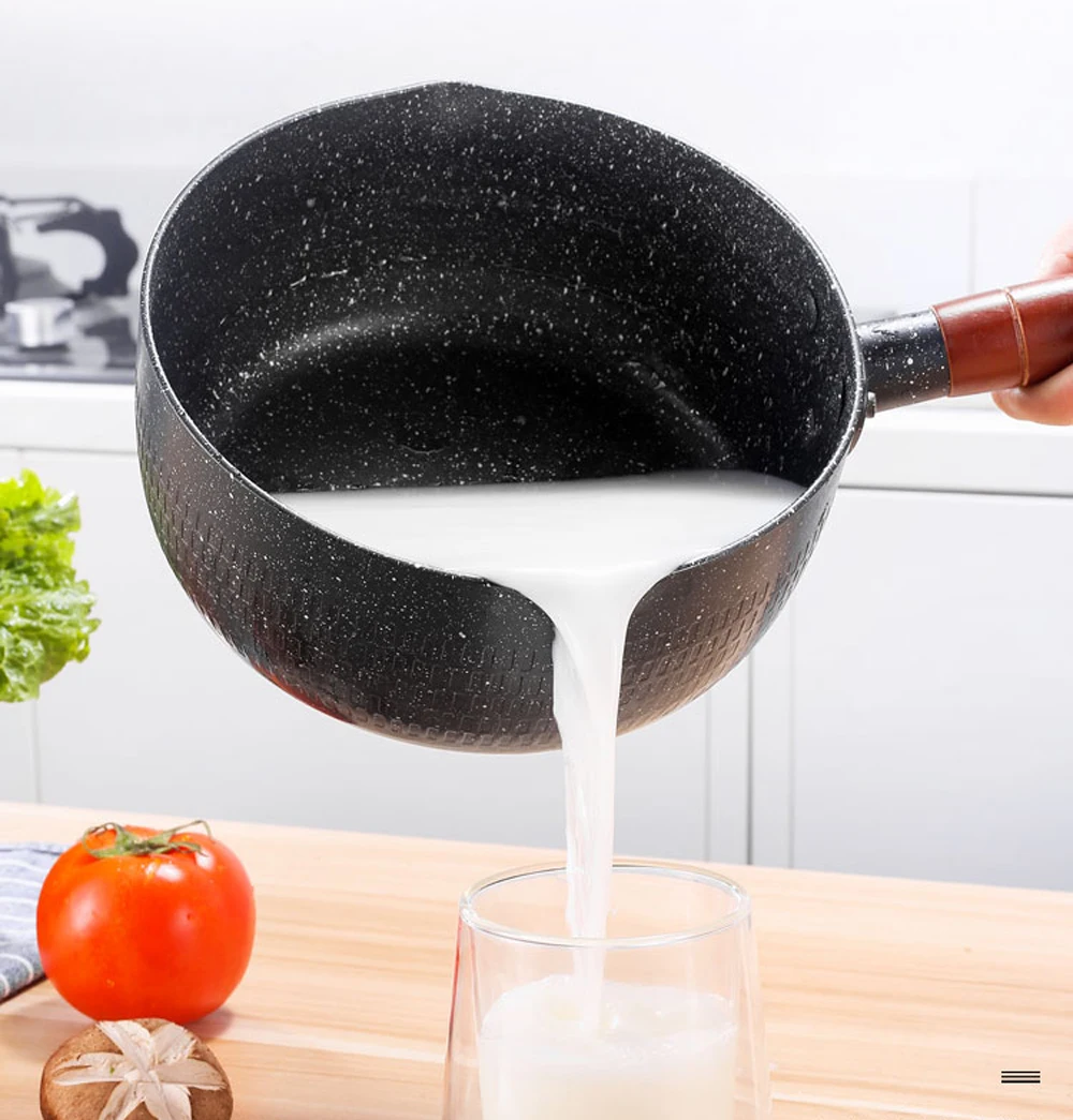 Кастрюля для молока антипригарная кухонная кастрюля супа из нержавеющей стали