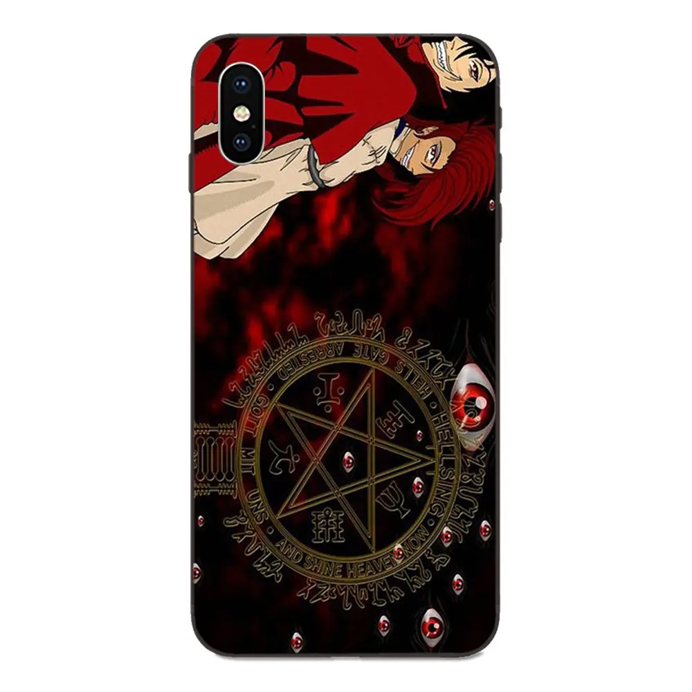 Чехол из ТПУ с рисунком пентаграмма логотипом Hellsing для Xiaomi Mi Mix Max Note 2 2S 3 5X 6 6X 8 9 9T SE