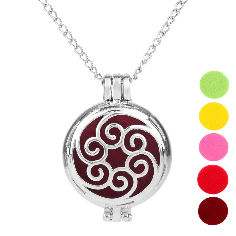 Винтажный диффузор подвеска для ароматерапии ожерелье медальон духов античное