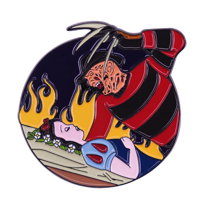 LT1108 забавная эмалированная заколка для лацкана в стиле Хэллоуина значок одежды