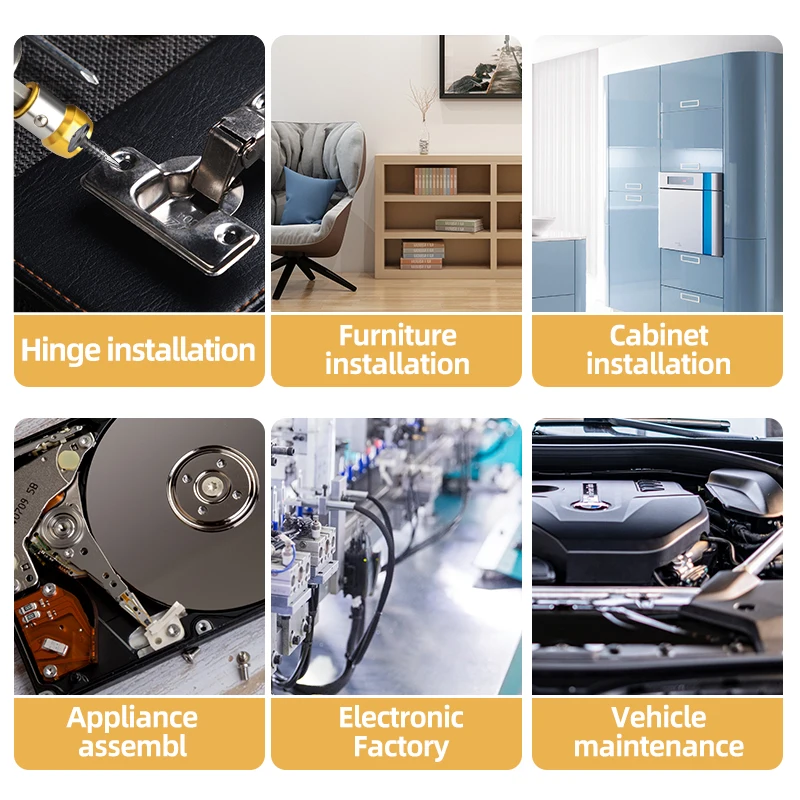 

VVOSAI Universal Magnetic Ring Alloy Magnetic Ring Screwdriver Bits Strong Magnetizer Drill Bit Batch Head Magnetic Ring