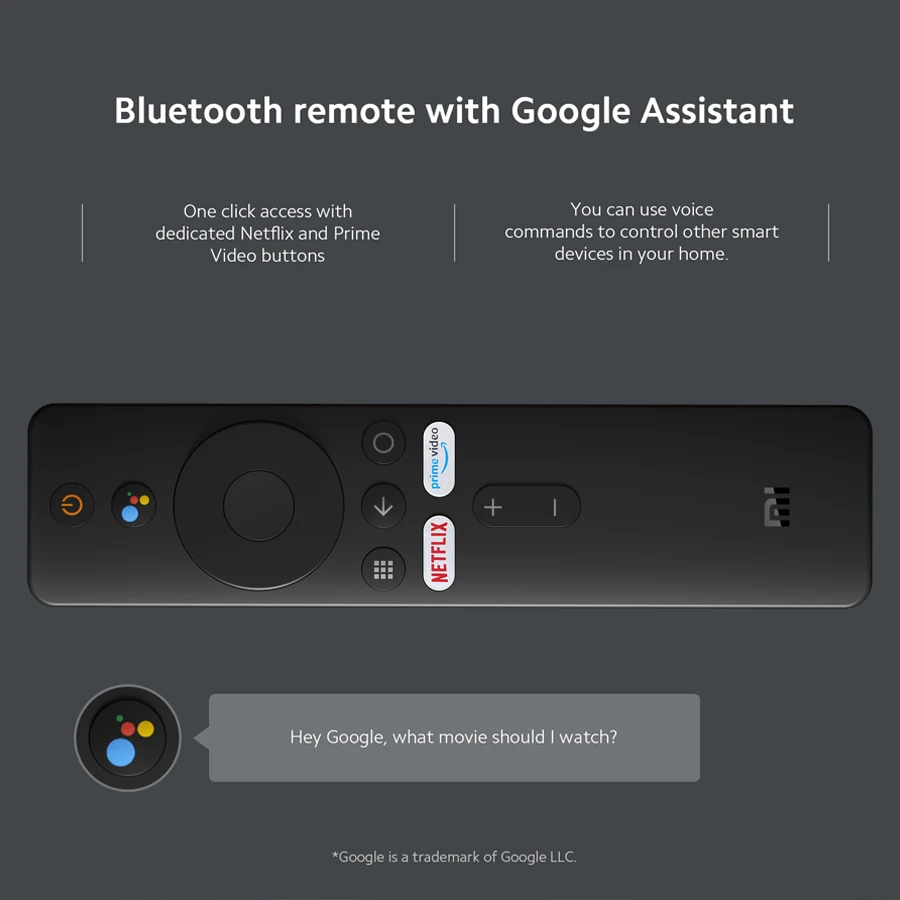 Глобальная версия Xiaomi Mi TV Stick Android 9 0 Quad-core 1080P Dolby DTS HD Audio 1 ГБ 8 Google Assistant Netflix |