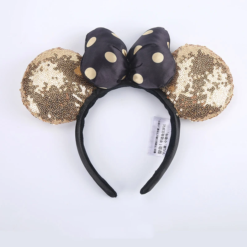 

Disney Makeup Toys Childrens Headband Toys for Girls Cute Minnie Headdress Classic Mickey Mouse Hair Accessories Children Makeup