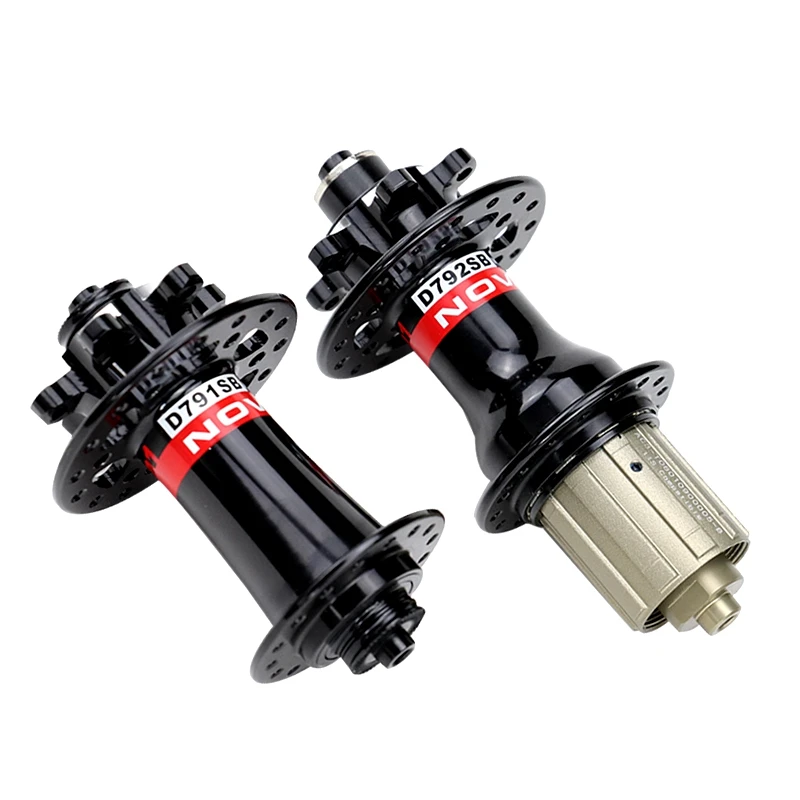 Novatec Д791СБ Д792СБ Горный велосипед 12x100 15x100 12x142 Mtb 11S Втулка велосипеда 24 28 32 отверстия QR быстросъемное штырьевое крепление с дисковым тормозом.