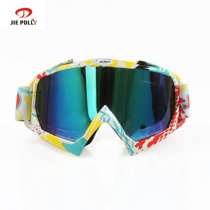 Лыжные очки, очки для катания на лыжах, сноуборде, Gafas Sports UV40, солнцезащитные очки для мужчин и женщин, многоцветные линзы для катания на коньках, анти-ветер - Цвет: F05