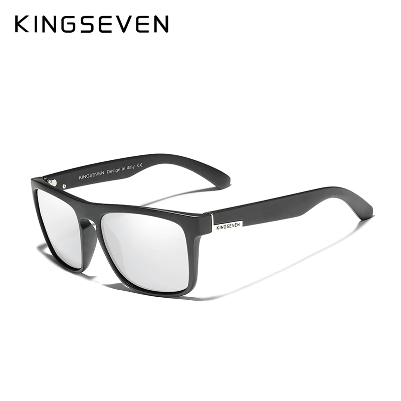 Солнцезащитные очки KINGSEVEN N751 мужские поляризационные с зеркальными линзами для