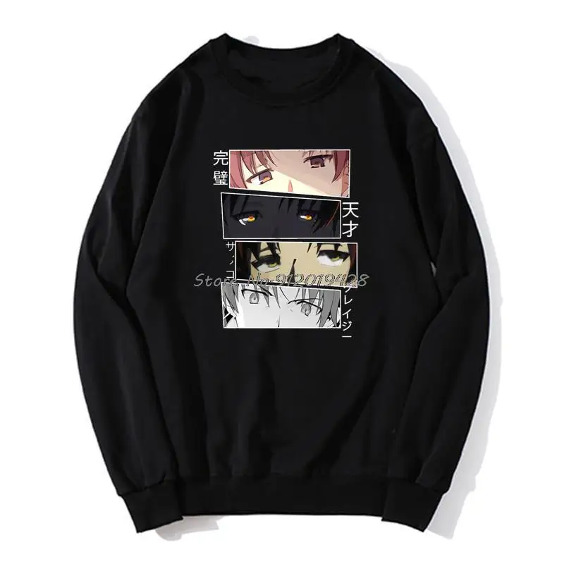 

Classroom Of The Elite Kiyotaka Ayanokoji Suzune Horikita Anime Hoodie Men O-neck Hoodies Sweater Sweatshirt Streetwear Harajuku