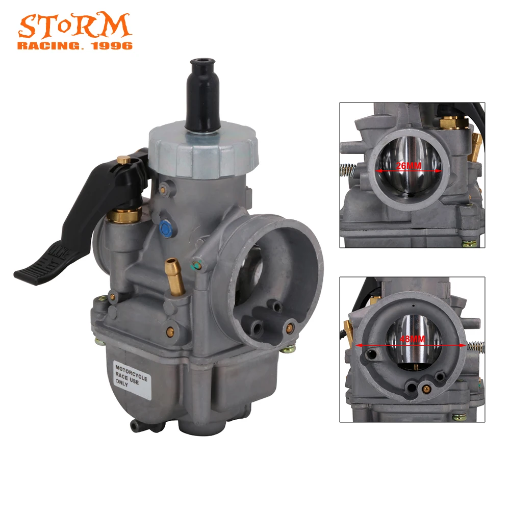 Детали мотоцикла для PE26 26 мм NSR140 кабельный дроссель Карбюратор Carb Carburador Keihin PE