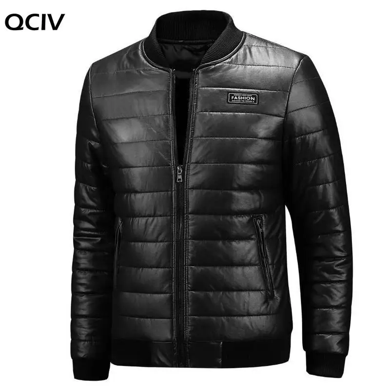 New Warm Autumn Winter Leather Jacket Men Plus Size M~7XL 8XL Casual Mens Motorcycle PU Leather Jackets and Coats