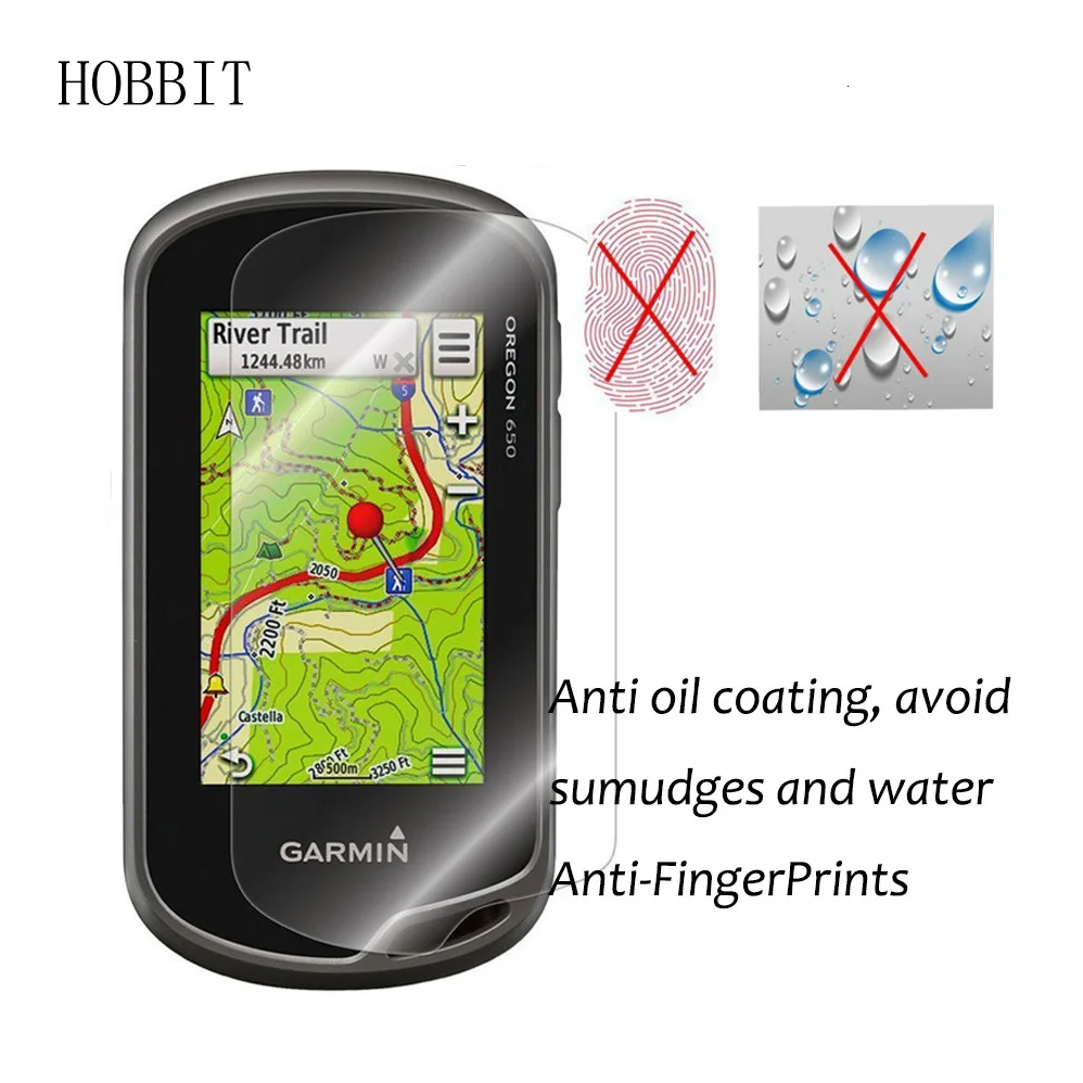 3 упаковки для Garmin Oregon 700 750 750T 739 сенсорный экран ручной GPSExplosion-proof защита экрана Высокая четкая Противоударная пленка