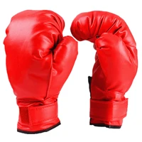 childrens fitness boxing gloves adult handguard fighting gloves fighting training sports gloves sanda unisex red
