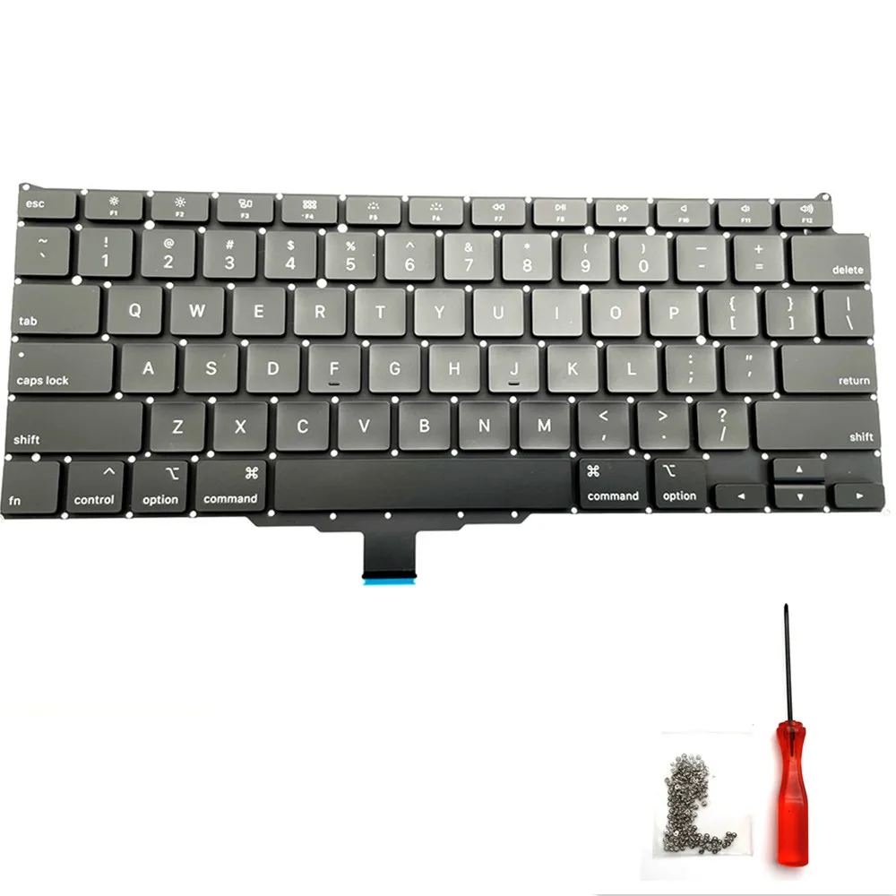 

Replacement Keyboard US UK SP FR GR DK IT RU JP swiss Layout for Macbook Pro Retina A2179 2020 EMC3302 keyboard