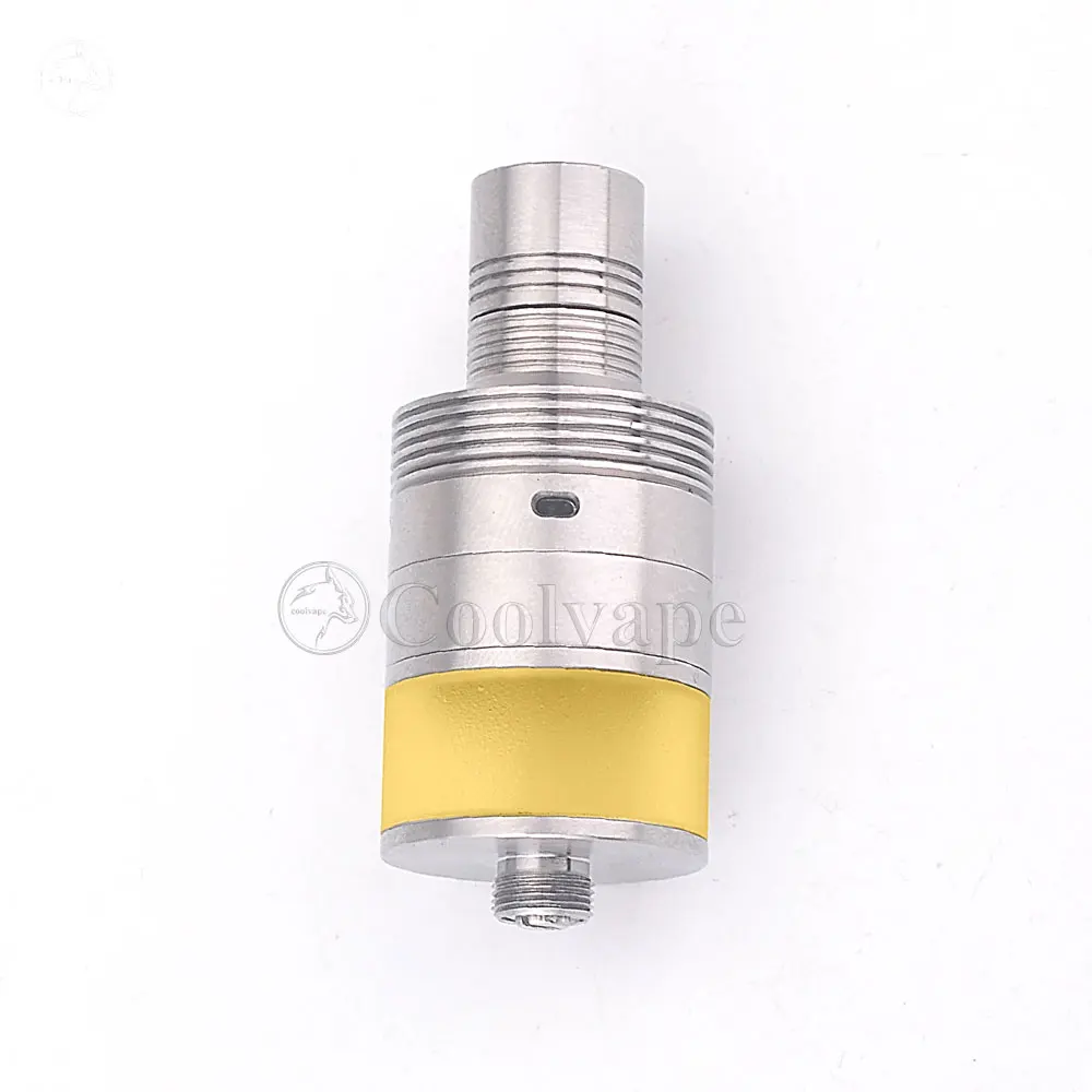 

WOLF COOLVAPE YFTK ParavozZ Ghost V2 Style RDTA 22mm 316ss airflow intake atomizer Single coil deck Rebuildable vape Tank