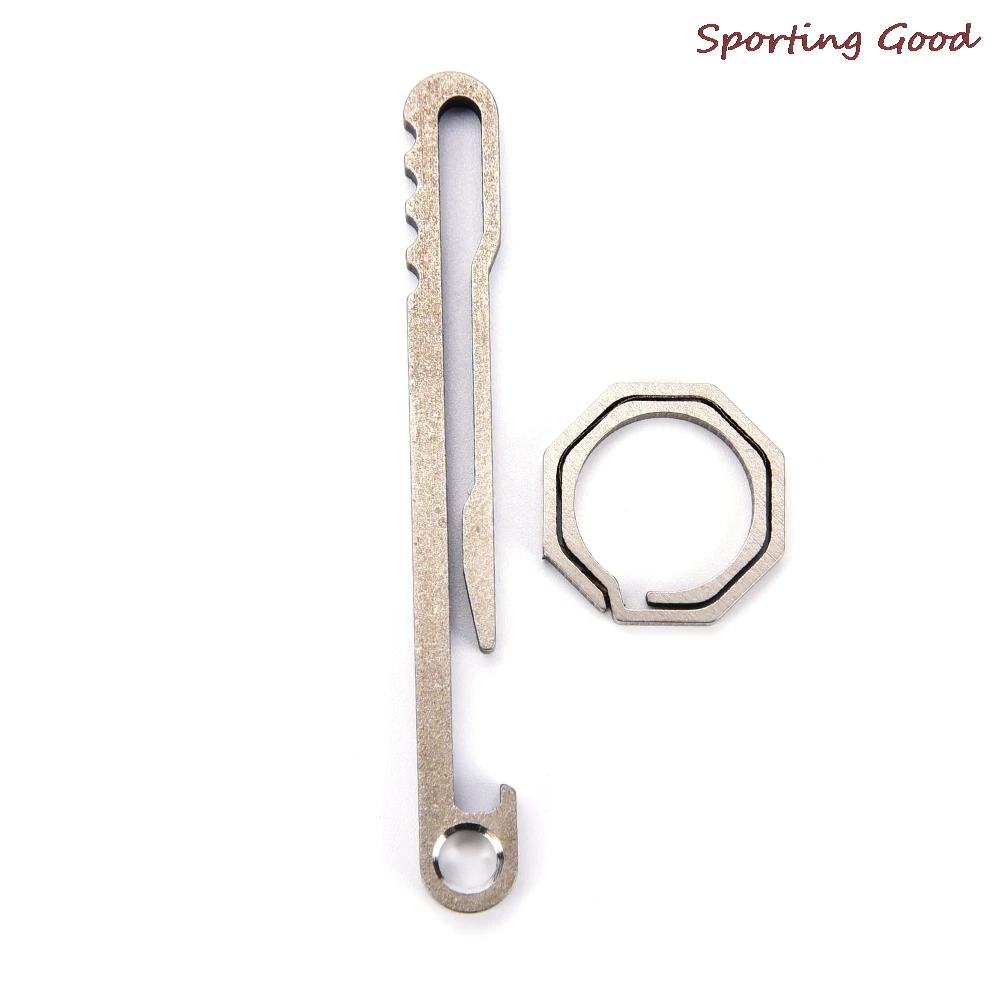 

Кольцо для ключей EDC, зажим для ремня, быстросъемный брелок, подвесная Пряжка, открывалка для бутылок, карманный зажим, уличный инструмент