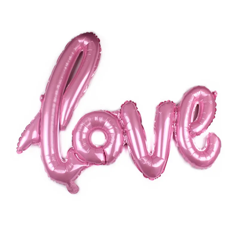 Высококачественные воздушные шары с надписью love для свадьбы дня рождения