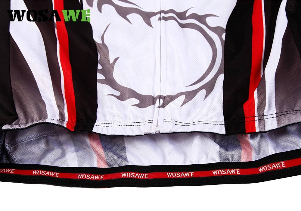 WOSAWE летняя велосипедная майка комплект дышащей одежды для горных велосипедов