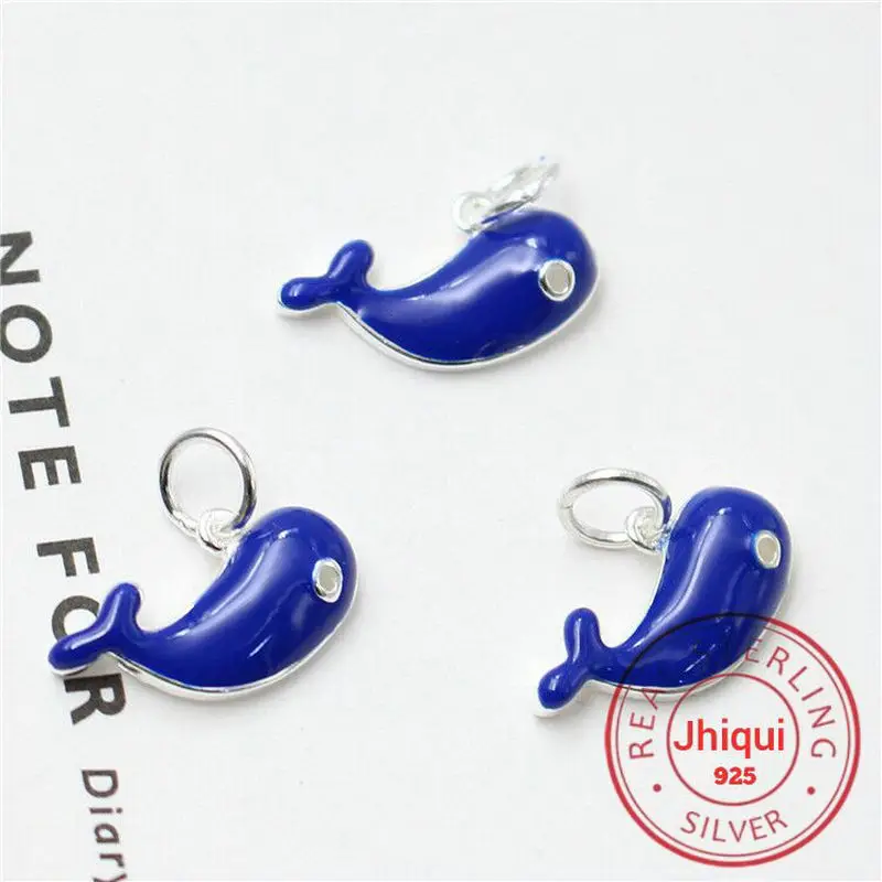 Настоящее серебро 925 пробы капля клей КИТ Шарм комплект с подвесками для DIY